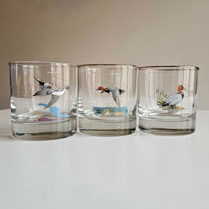 Culver Ned Smith Waterfowl Glasses - 22K - Set of 3 – Pintail Redhead Canvasback